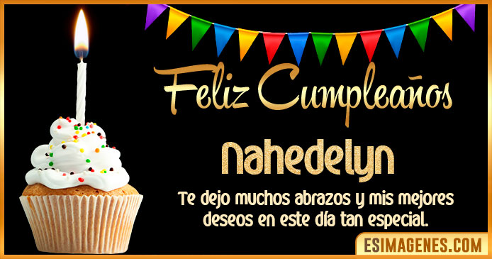 Feliz Cumpleaños Nahedelyn