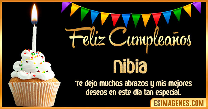 Feliz Cumpleaños Nibia