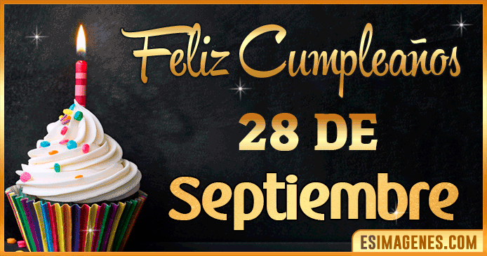 Feliz cumpleaños 28 de Septiembre