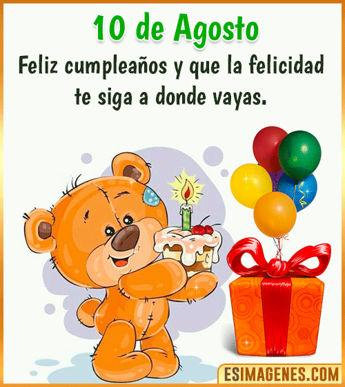 gif de feliz cumpleanos 10 de Agosto