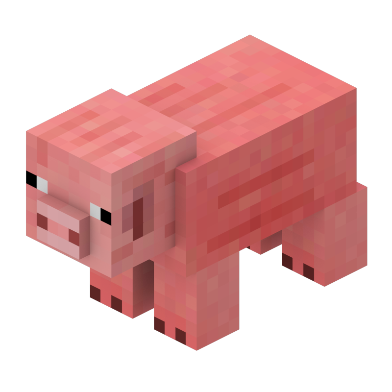cerdo minecraft png