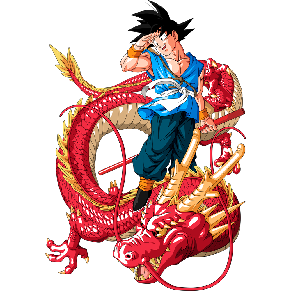 imagen goku y dragon
