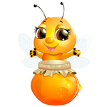 abeja miel png