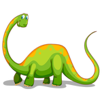 imagen dinosaurio cola larga