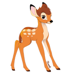 imagen transparente bambi