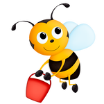 imagenes sin fondo de abeja