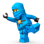 lego ninja blue