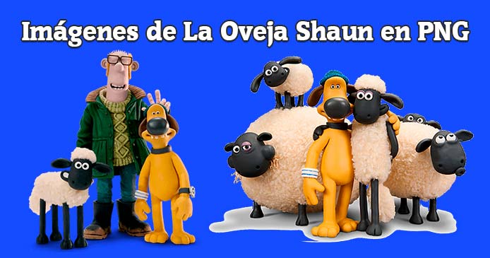 Imágenes la oveja Shaun en PNG